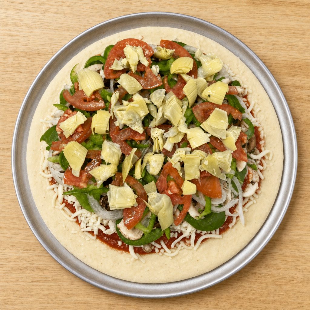 Small 9" Veggie Mix ( Serves 1-2 People).