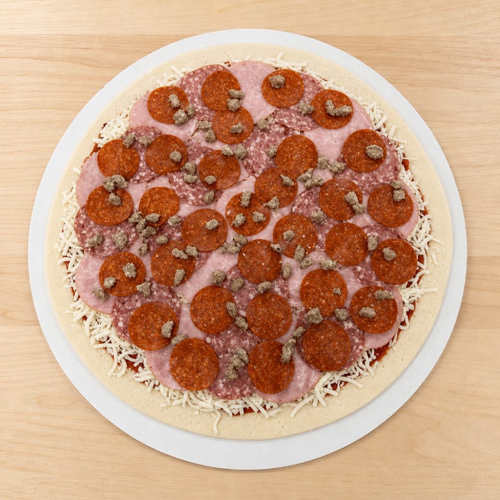 Small 9" Meat Market (Serves 1-2 People).