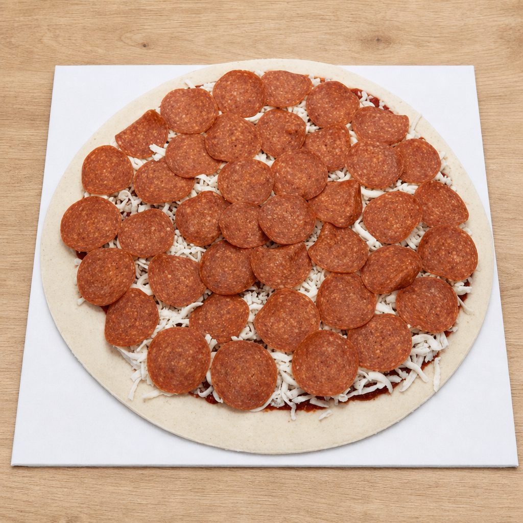Small 9" One Topping (Serves 1-2 People).