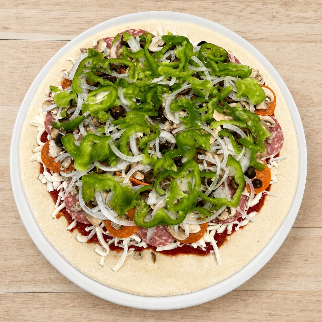 Large 14" Supreme Combo (Serves 3-4 People).